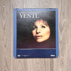 Barbra Streisand Yentl CED Blank Videodisc Part One Collector's Item